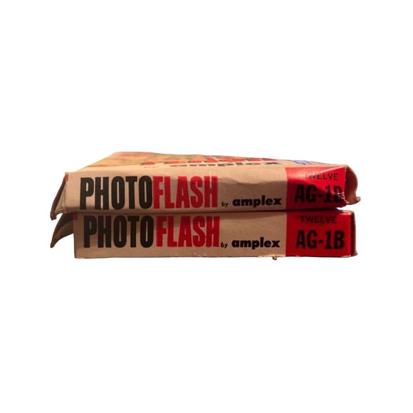 Vintage Photo Flash By Amplex AG-1B Lot of 2 boxes - Picture 2 of 4